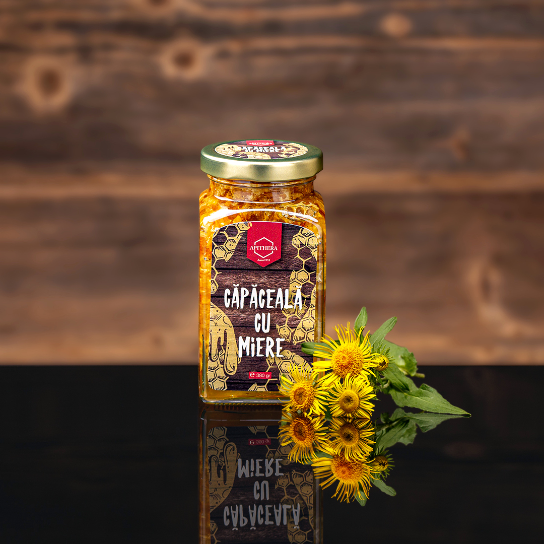 Căpăceală cu miere de salcâm 370 gr
