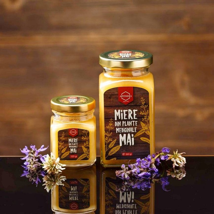 Miere 100% naturală de Mai, pură - Cardio 390g