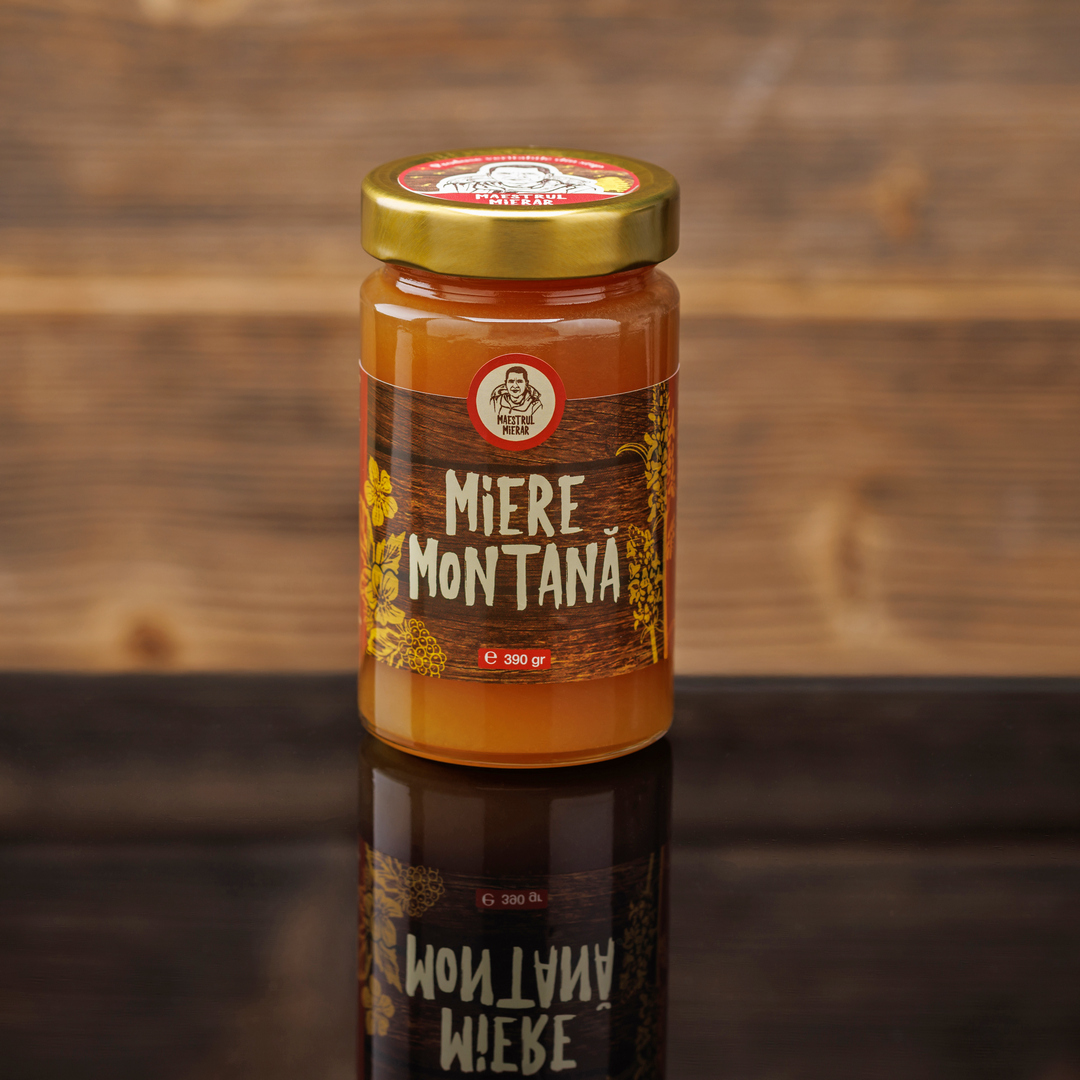 Miere montană din poieni Carpatine - Harghita 390g